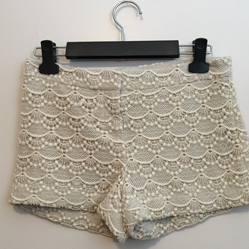 NWT Express Crochet Shorts